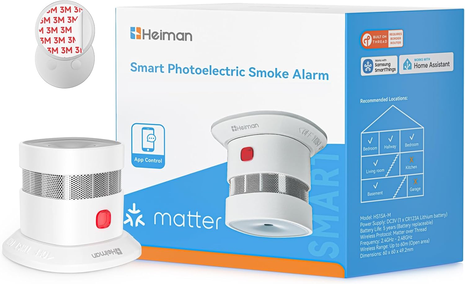 Review Completa del Heiman Detector de Humo Matter Over Thread ...
